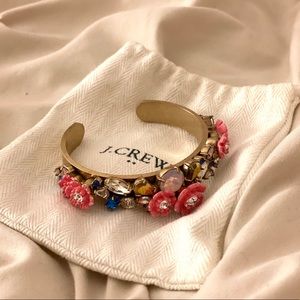 J. Crew Floral Bracelet